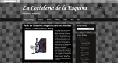 Desktop Screenshot of lacocteleriadelaesquina.com